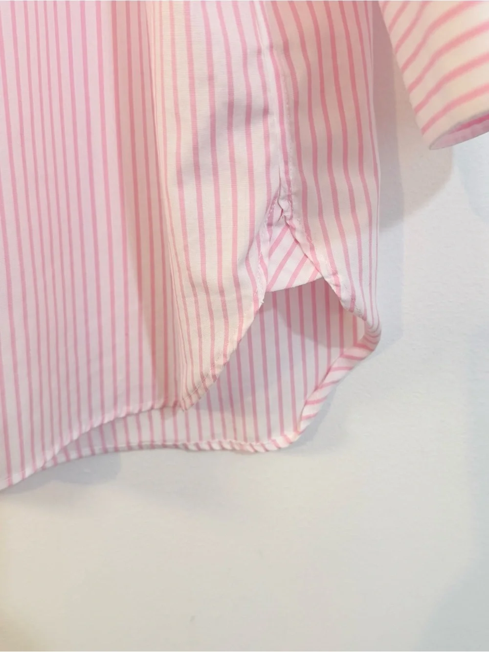 Polo Ralph Lauren Pink Stripe Dress Shirt 18 34/35